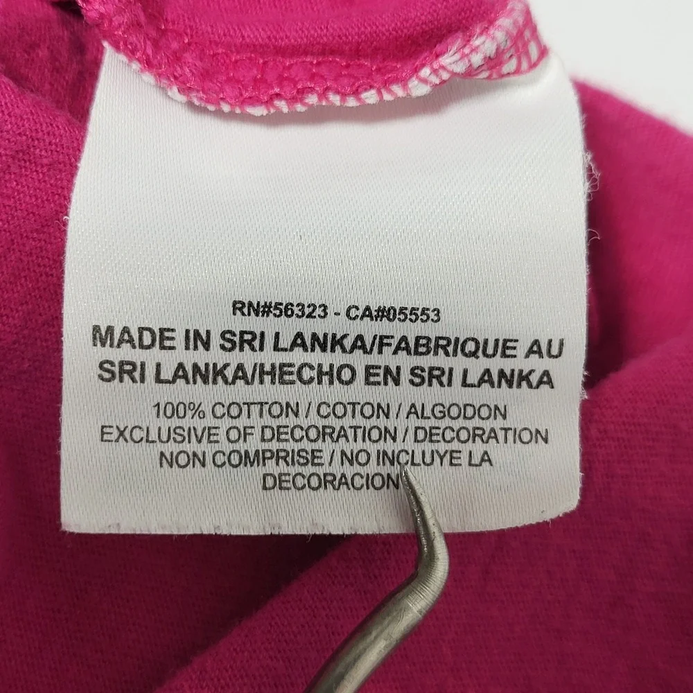 Nike Girls Pink Sweet Like Victory Graphic T-Shirt Size Medium‎ M Short Sleeve